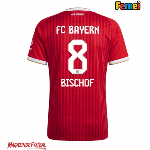 Bayern Munich Tom Bischof #8 Tricou Fotbal Replică 2026-27 Femei Acasa Bayern Munich Tom Bischof #8 Tricou Fotbal Replică 2026-27 Femei Acasa